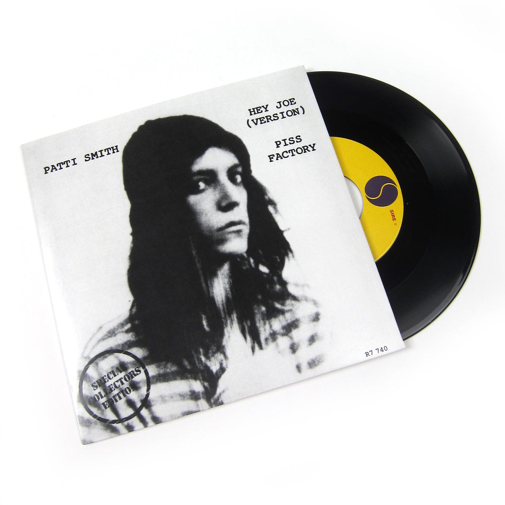 Patti Smith: Hey Joe / Piss Factory Vinyl 7" (Record Store Day)