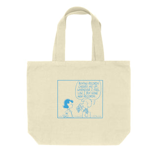 Turntable Lab: Peanuts Tote / A Boy Named Charlie Brown Vinyl LP Bundle