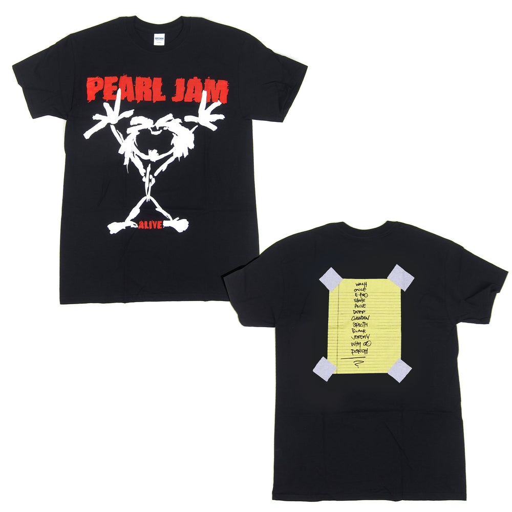 Pearl Jam: Stick Man Shirt - Black
