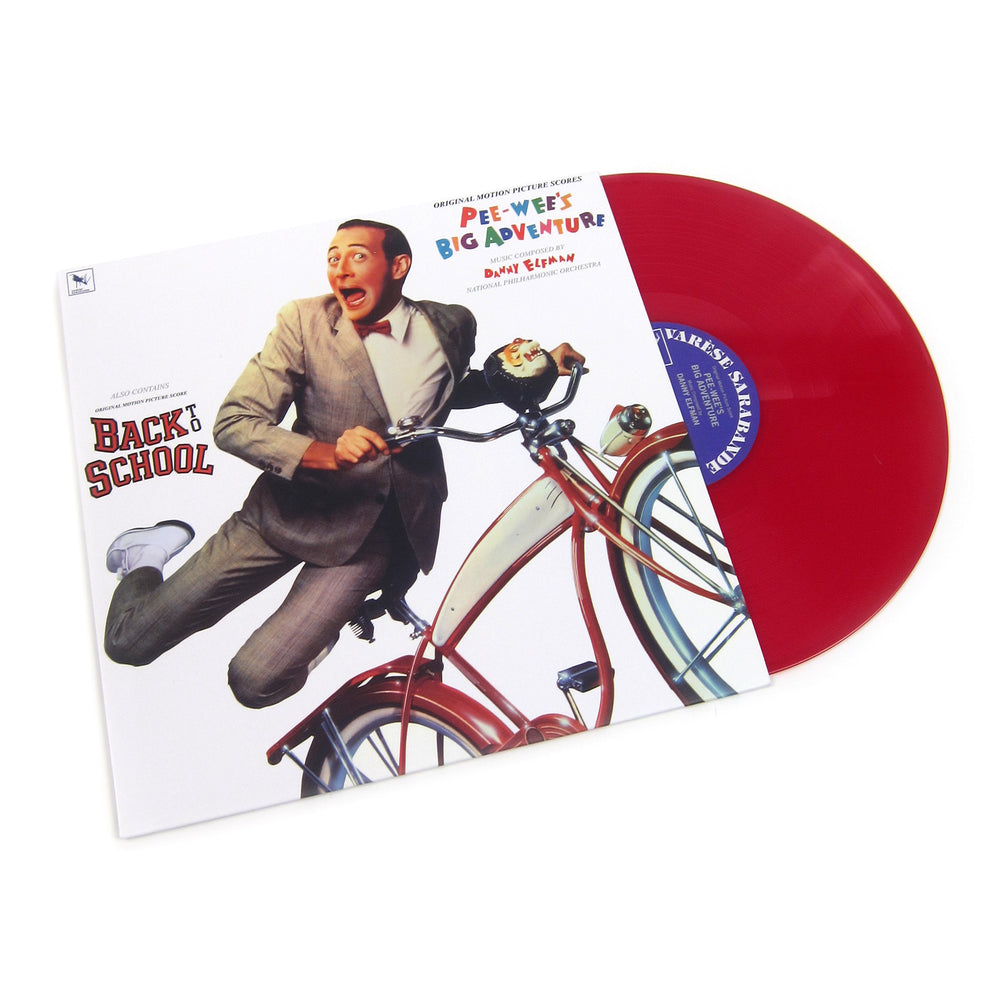 Danny Elfman: Pee-Wee's Big Adventure / Back To School Soundtracks Vinyl LP