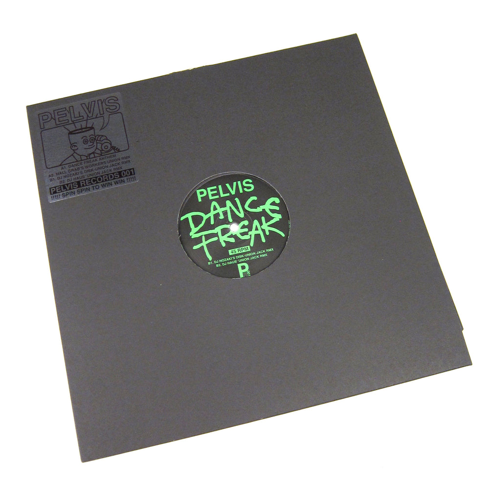 Pelvis: Dance Freak (DJ Haus, Mall Grab) Vinyl 12"