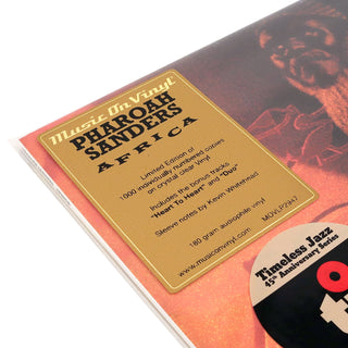 Pharoah Sanders Featuring John Hicks, Curtis Lundy & Idris Muhammad: Africa (Music On Vinyl 180g Colored Vinyl) Vinyl 2LP