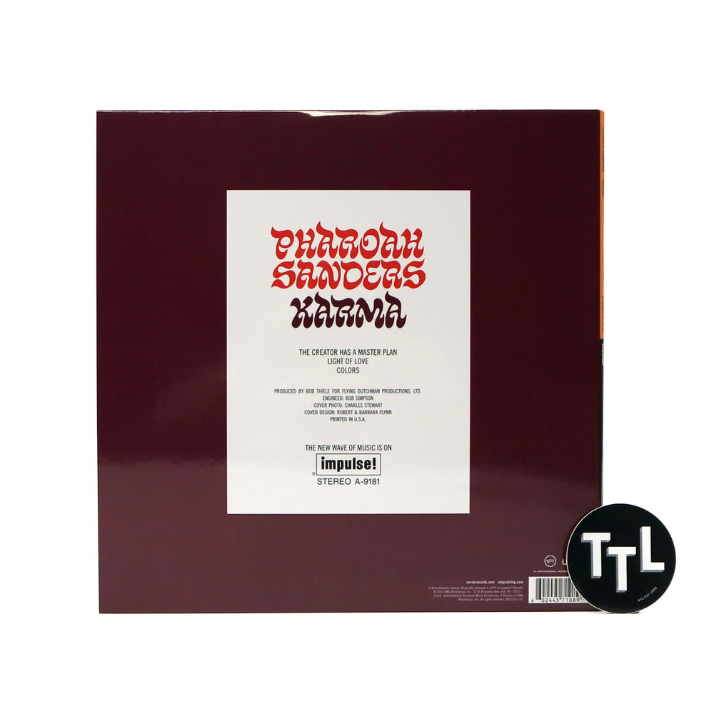 Pharoah Sanders: Karma (Acoustic Sounds 180g) Vinyl LP