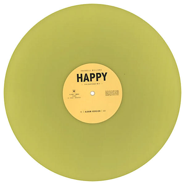 Pharrell Williams: Happy (Colored Vinyl) Vinyl 12" detail