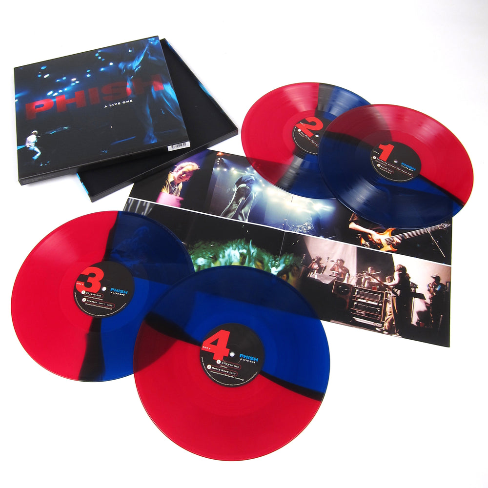 Phish: A Live One (180g, Colored Vinyl) Vinyl 4LP Boxset