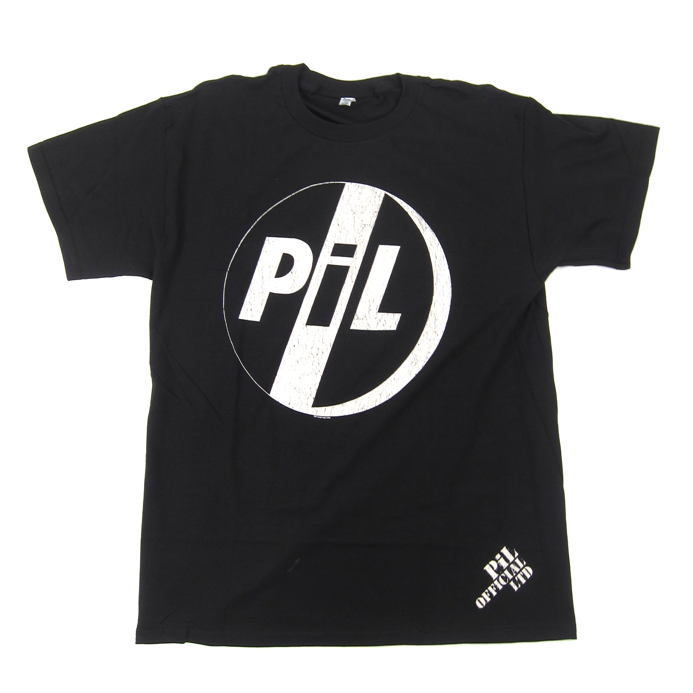 PiL: Logo Shirt - Black — TurntableLab.com
