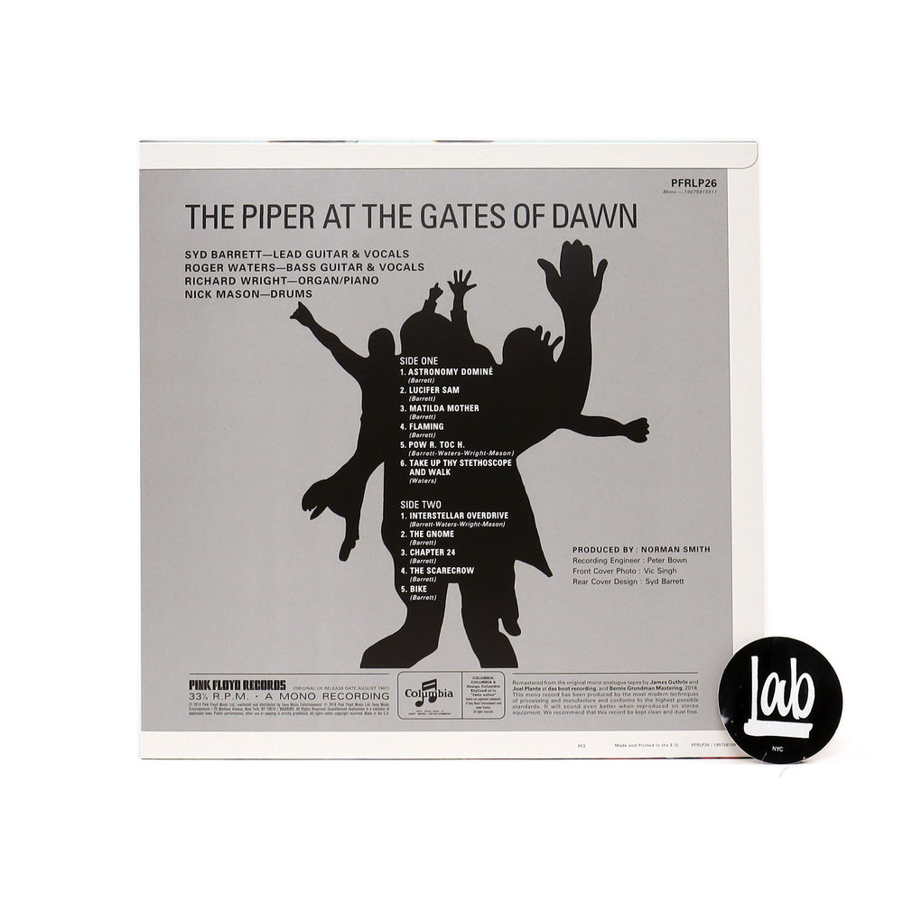 Pink Floyd: Piper At The Gates Of Dawn (Mono 180g) Vinyl LP