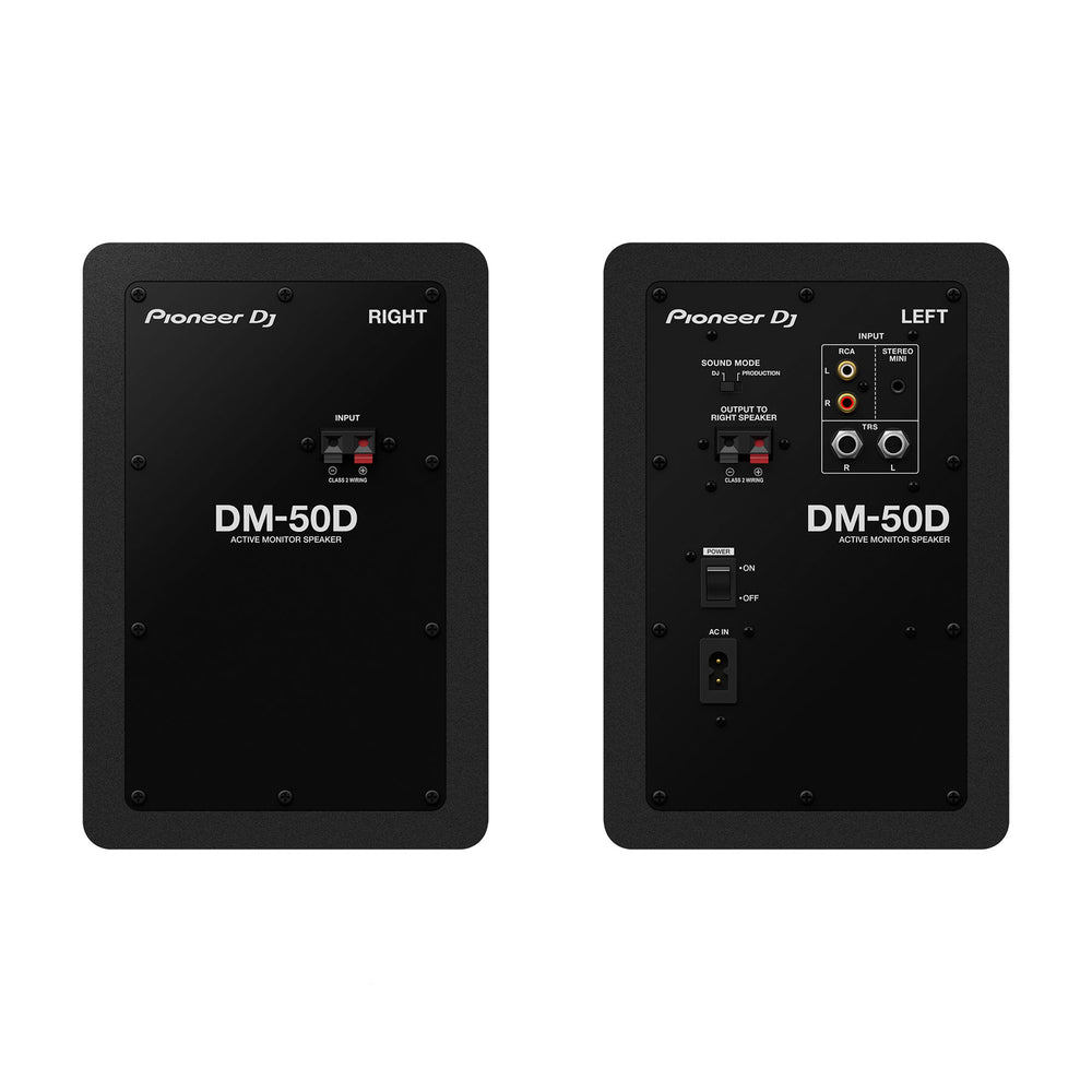 Pioneer: DM-50D 5" Active Monitor Speakers - Black (Pair)