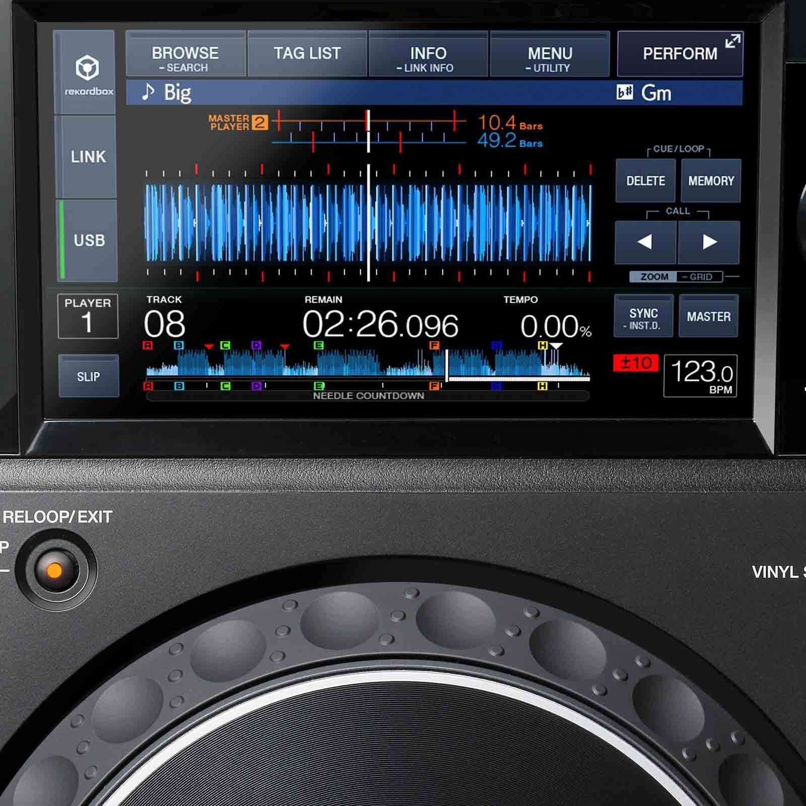 【送料込み】XDJ1000mk2 Pioneer DJ XDJ-1000MK2 Performance DJ multi player (black) - Pioneer DJ