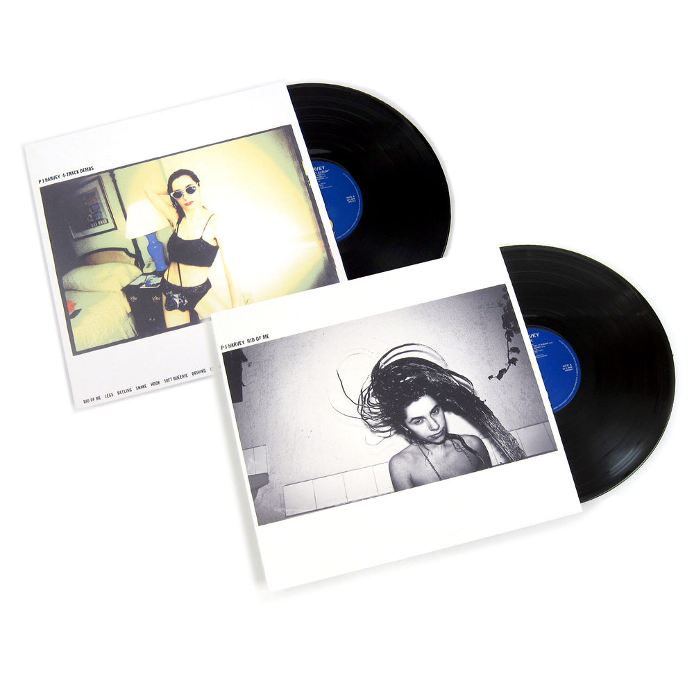 PJ Harvey: Rid Of Me + 4-Track Demos Vinyl LP Album Pack