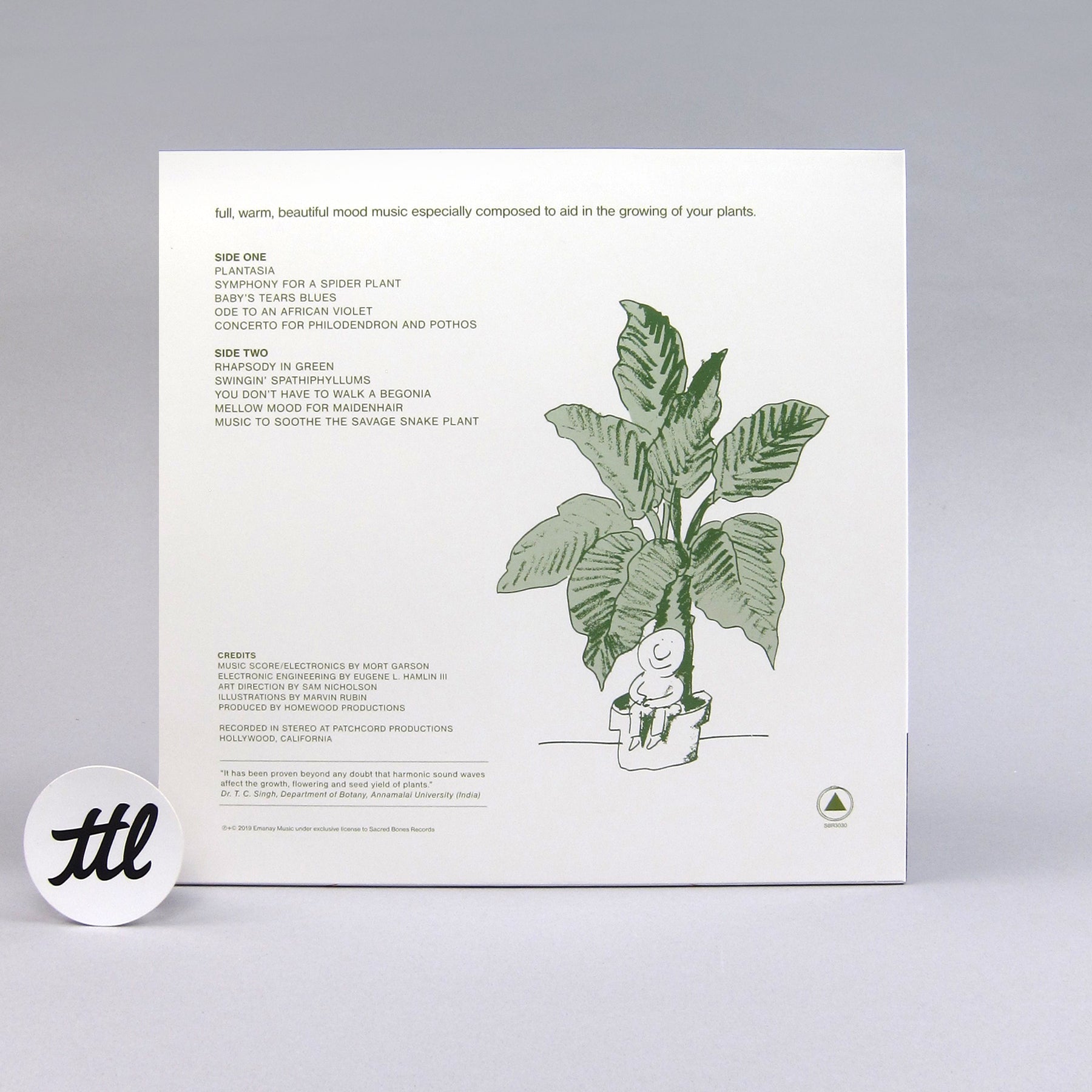 concerto for philodendron & pothosmort garson Mort Garson: Mother Earth's Plantasia (Chlorophyll Splatter Colored Vi – TurntableLab.com