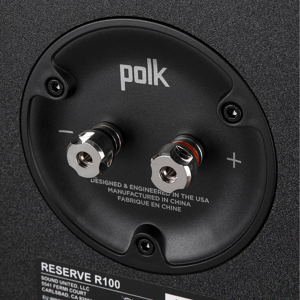 Polk Audio: R100 Reserve Small Bookshelf Speaker - Pair —