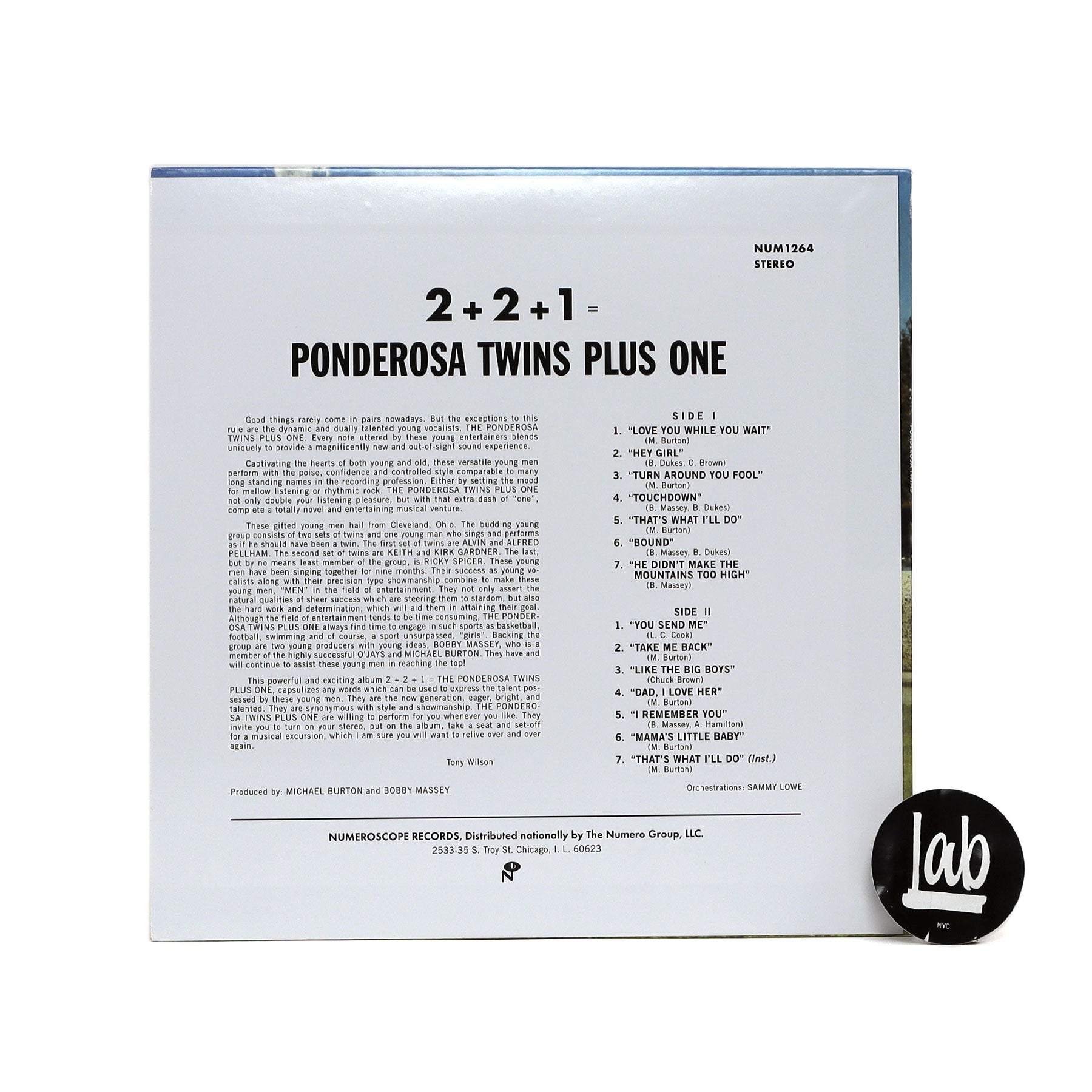 The Ponderosa Twins Plus One: 2+2+1 (Colored Vinyl) Vinyl LP