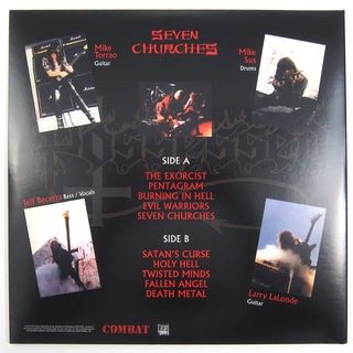 Possessed: Seven Churches (180g, Colored Vinyl) Vinyl LP