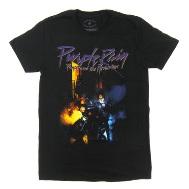 Prince: Purple Rain Shirt - Black