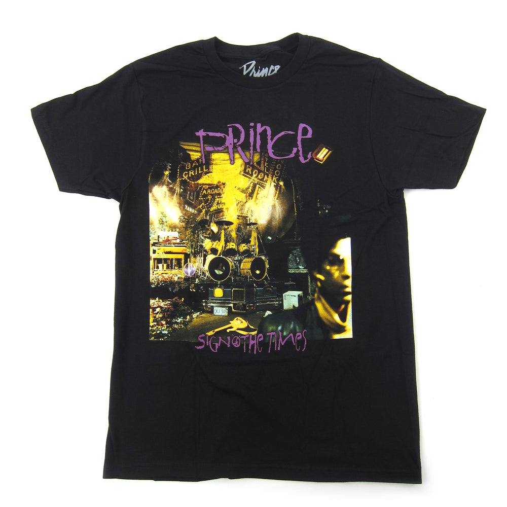 Prince: Sign O The Times Shirt - Black