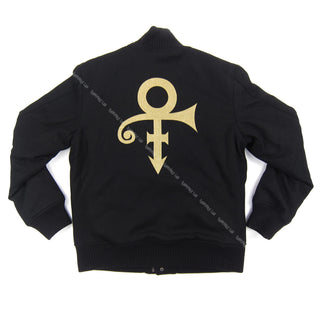 Prince: Symbol Varsity Jacket - Black