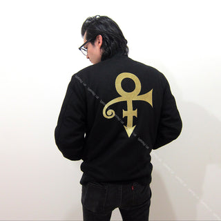 Prince: Symbol Varsity Jacket - Black
