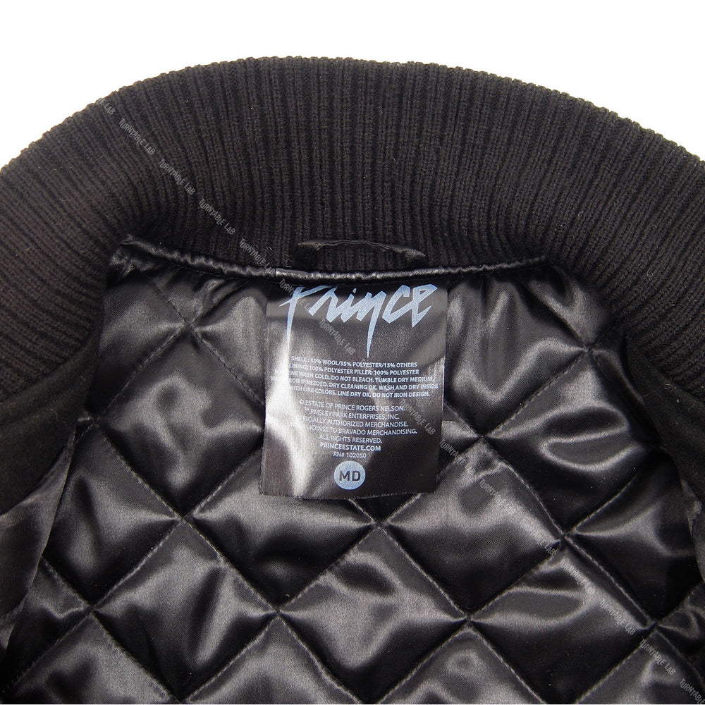 Prince: Symbol Varsity Jacket - Black