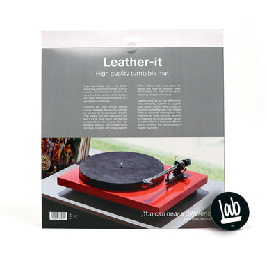 Pro-Ject: Leather It Platter Mat - Black