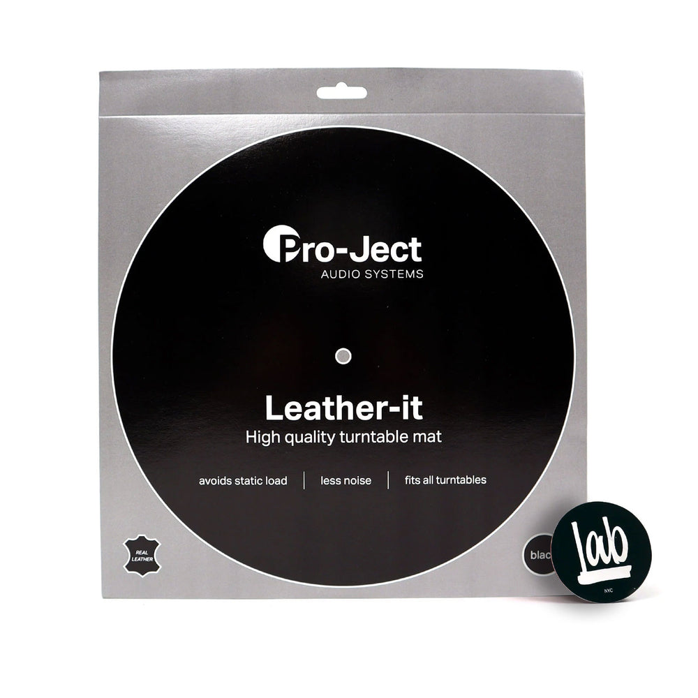 Pro-Ject: Leather It Platter Mat - Black