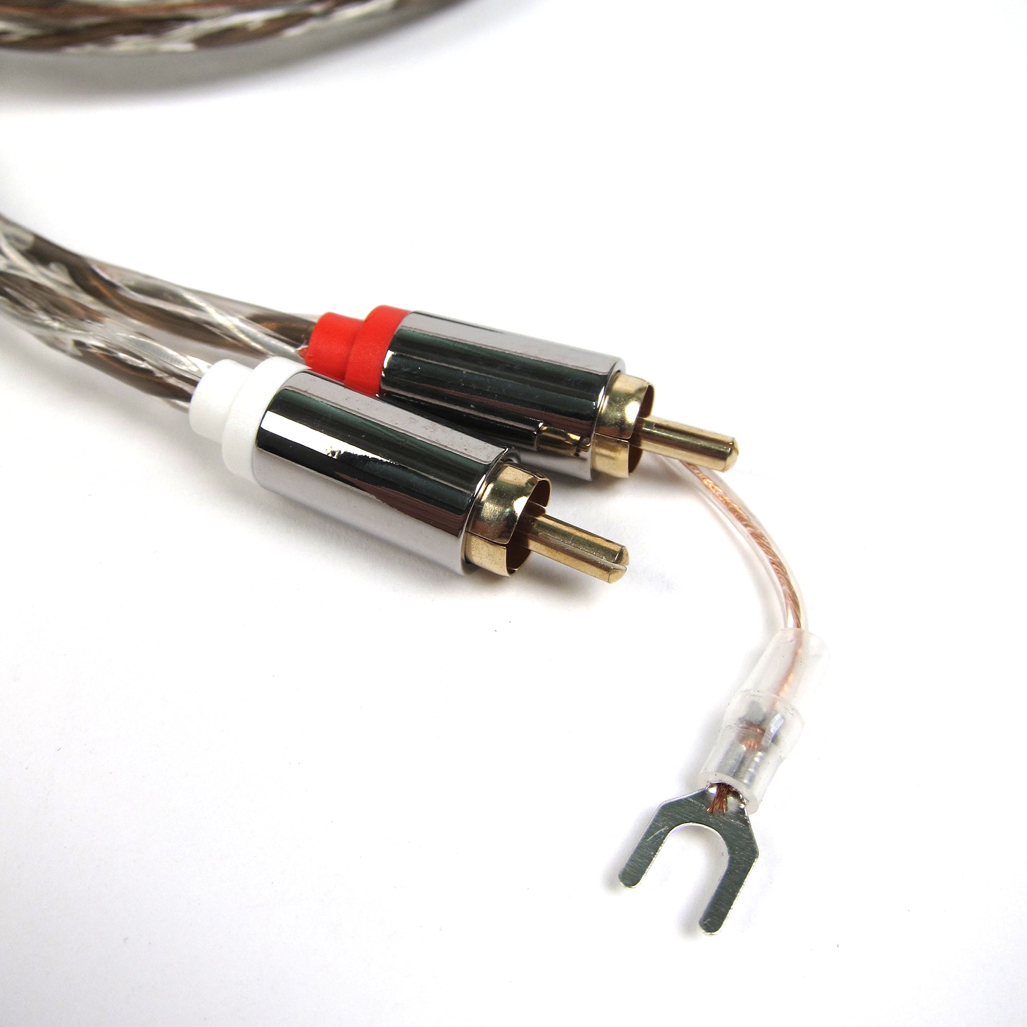 Pro-Ject: Connect It E RCA to RCA Phono Cable w/ Ground Wire - 4 ft. / — TurntableLab.com