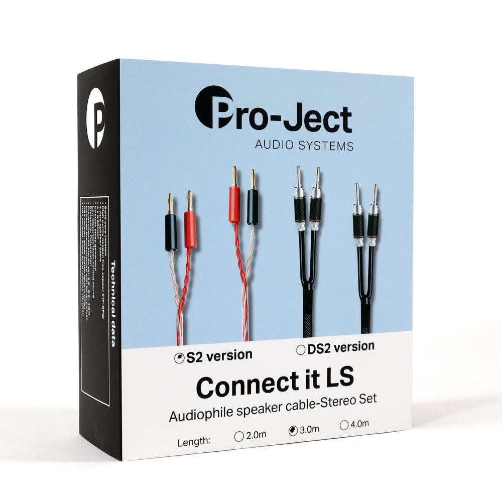 Pro-Ject: Connect It LS Speaker Cables - 3.0m / Pair