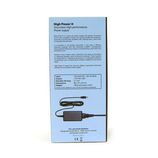 Pro-Ject: High Power-It 2 Grounded Power Cable for DC Turntables