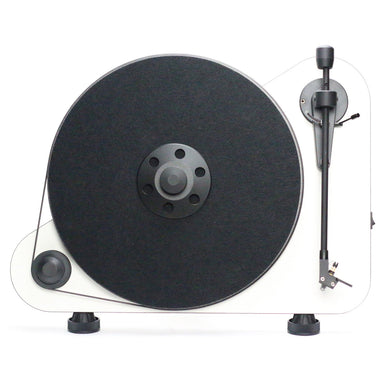 Pro-Ject: Vertical Turntable Right w/ Bluetooth - White (VT-E BT R)