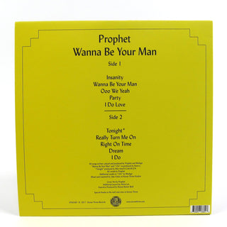 Prophet: Wanna Be Your Man Vinyl LP