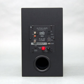 PSB Speakers: Alpha AM5 Powered Bookshelf Speakers - BlackPSB Speakers: Alpha AM5 Powered Bookshelf Speakers - Black