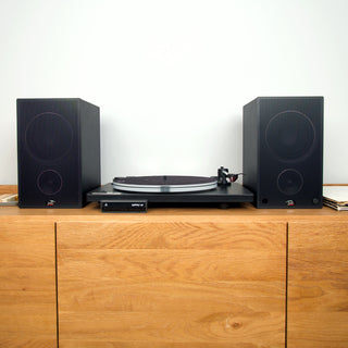 PSB Speakers: Alpha AM5 Powered Bookshelf Speakers - BlackPSB Speakers: Alpha AM5 Powered Bookshelf Speakers - Black