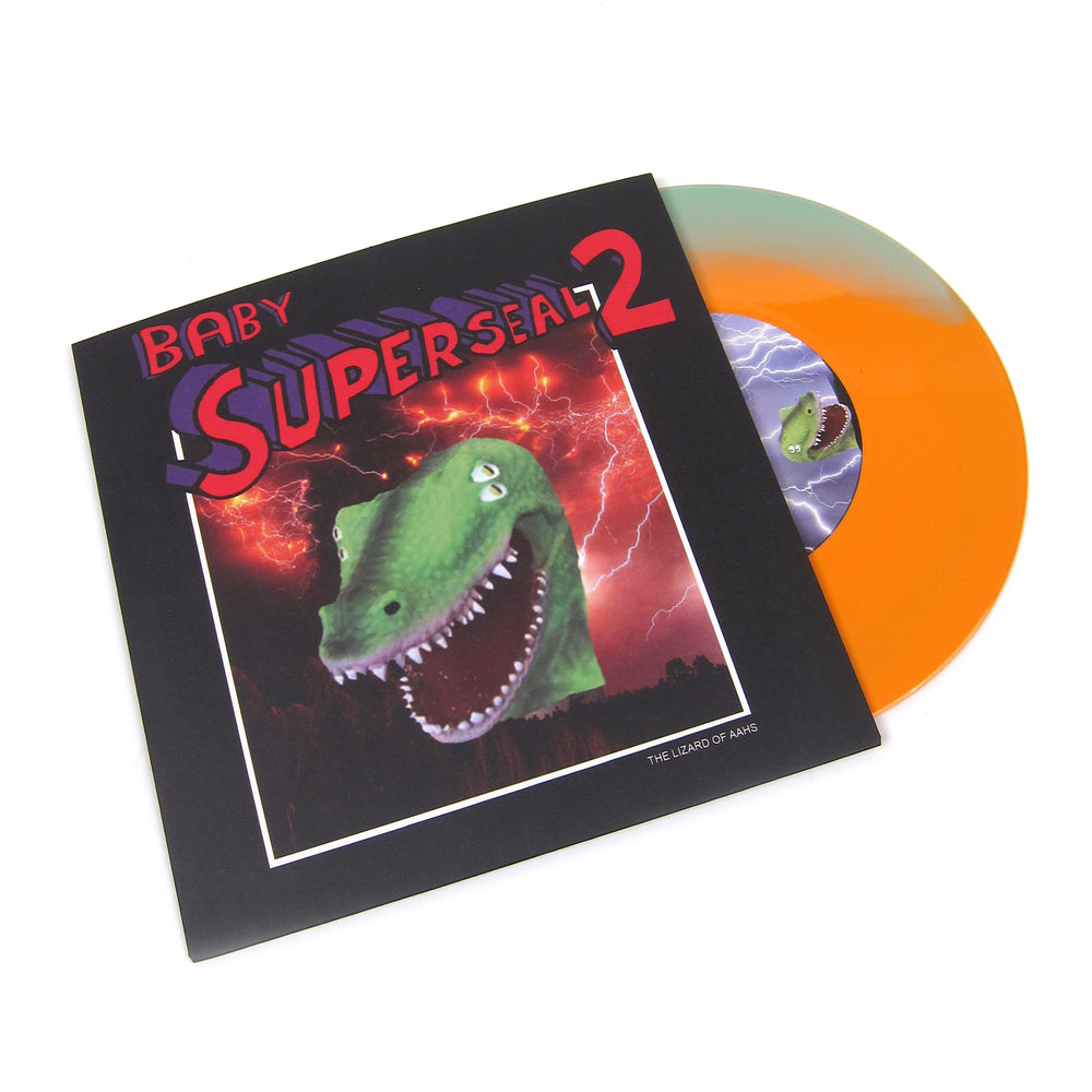 QBert: Baby Super Seal 2 (Orange & Slime Green Colored Vinyl) Vinyl 7"