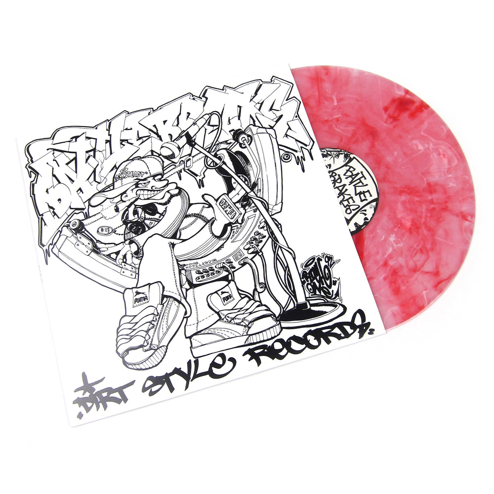 QBert: Battle Breaks (Red&White Colored Vinyl) Vinyl LP