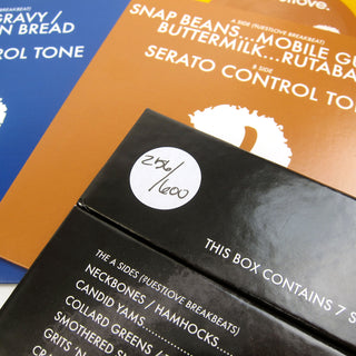 Questlove: Sufro Breaks (Serato Control Vinyl, Colored Vinyl) Vinyl 7x7" Boxset