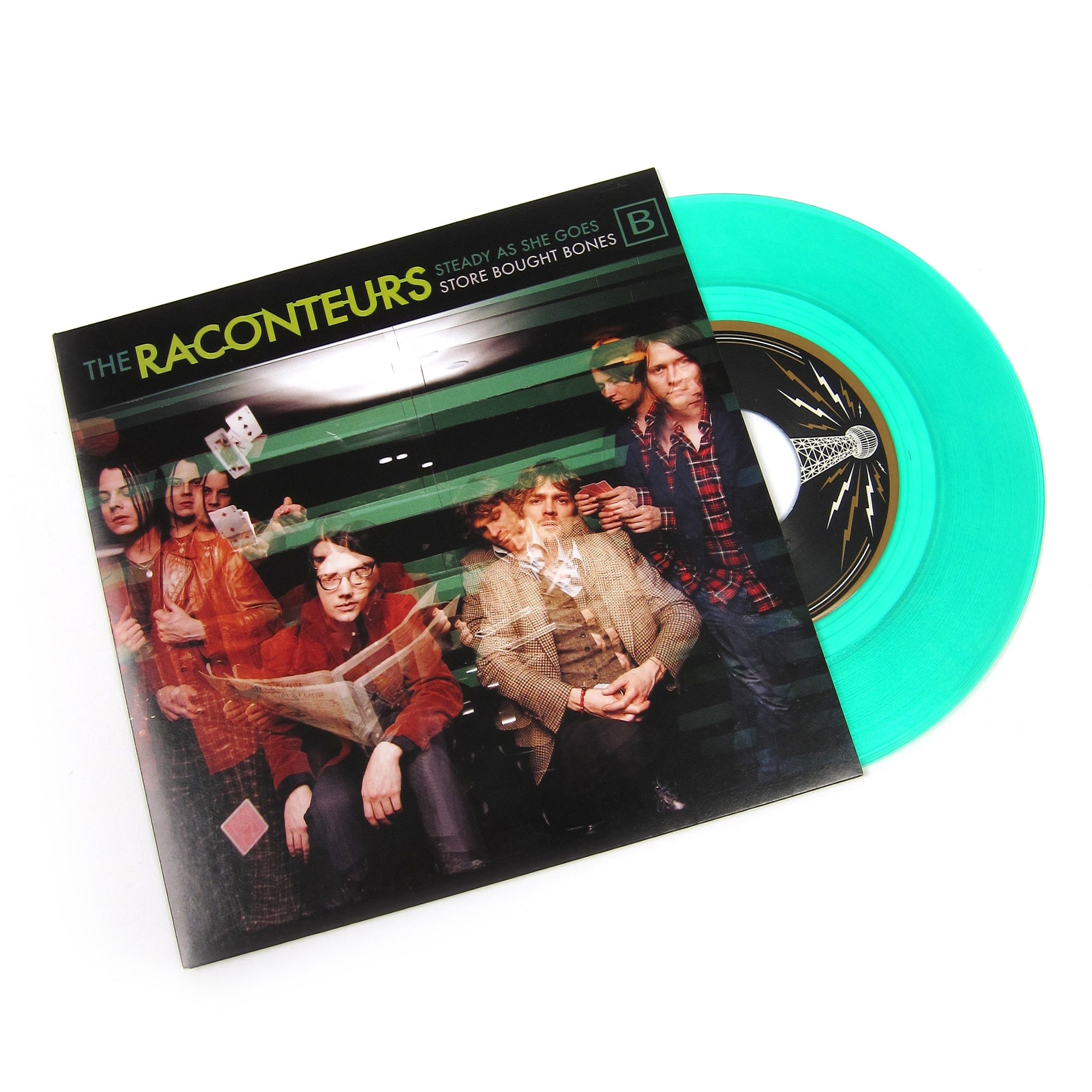 The Raconteurs: Steady, As She Goes / Store Bought Bones (Colored Viny ...