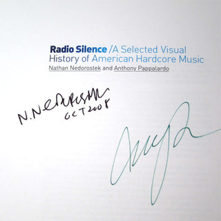 Nathan Nedorostek: Radio Silence: A Selected Visual History Of American Hardcore Music Boxset - SIGNED 4