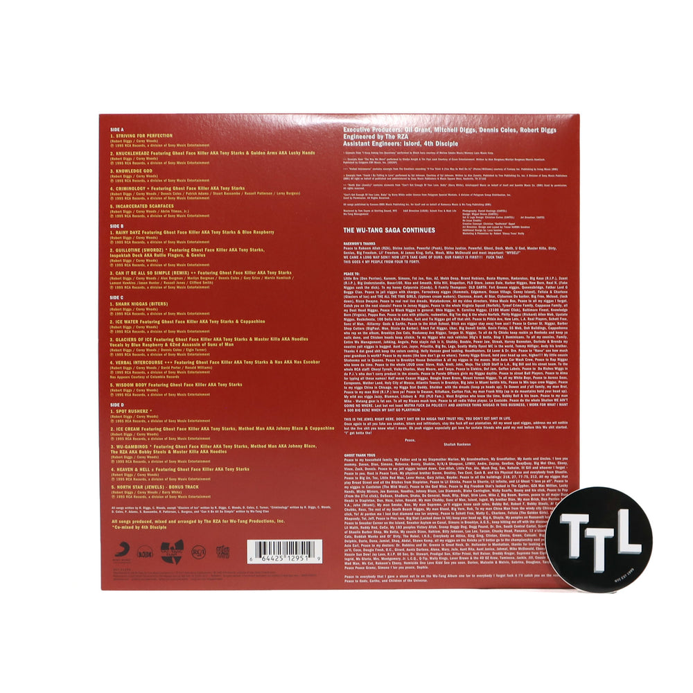 Raekwon: Only Built 4 Cuban Linx (Yellow & Clear Colored Vinyl) Vinyl 2LP