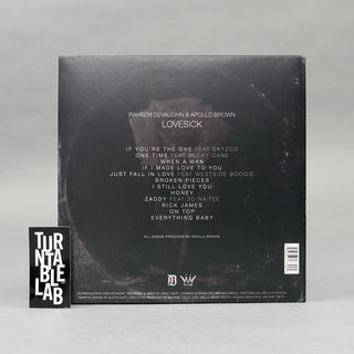 Raheem DeVaughn & Apollo Brown: Lovesick (Colored Vinyl) Vinyl LP - Turntable Lab Exclusive