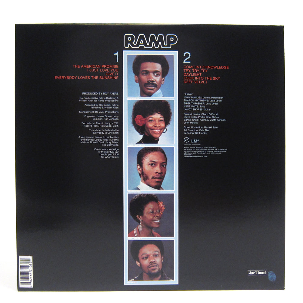 RAMP: Come Into Knowledge (Roy Ayers) Vinyl LP