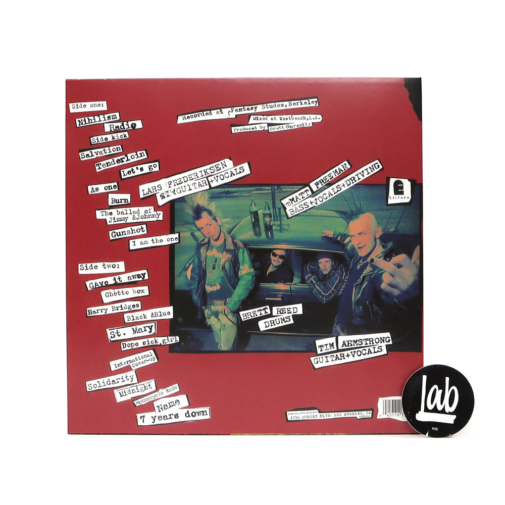 Rancid: Let's Go Vinyl LP
