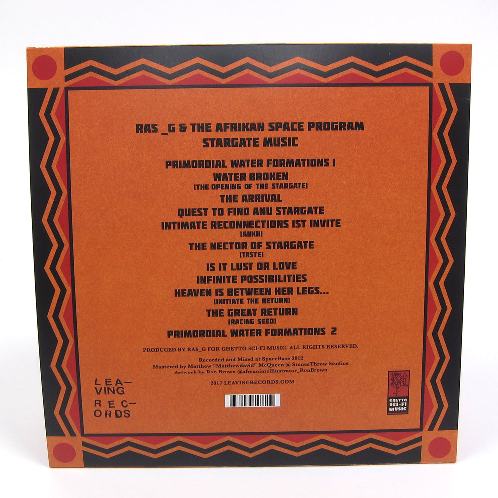 Ras G & The Afrikan Space Program: Stargate Music Vinyl LP