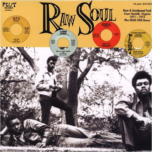 Plut: Raw Soul: Rare & Unreleased Funk From Norfolk, Virginia 1971-1973 LP