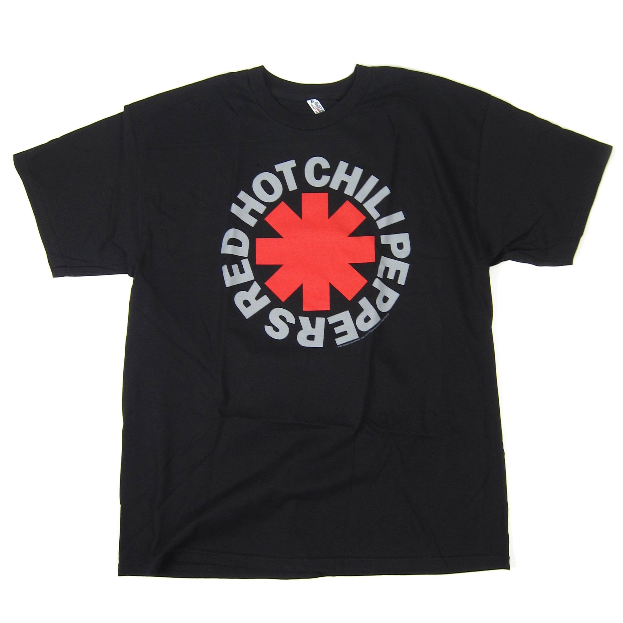 Red Hot Chili Peppers: Asterisk Shirt - Black — TurntableLab.com