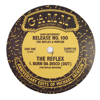 Reflex & Moplen: Anniversary Edit (Michael Jackson) Vinyl 12"