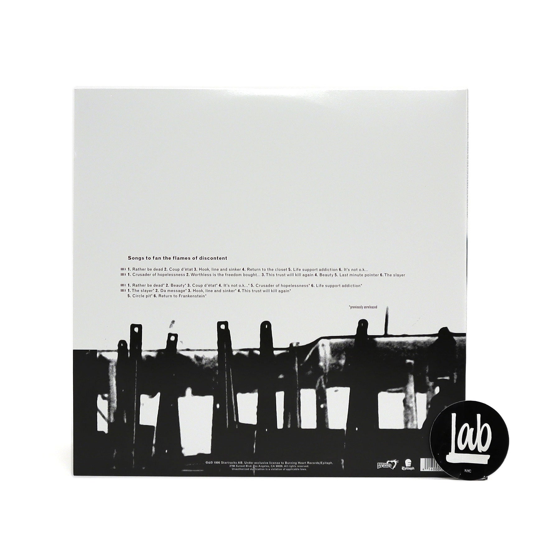 Refused: Songs To Fan The Flames Of Discontent (Colored Vinyl