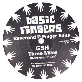 Reverend P: Finger Edits Vinyl (Gil Scott-Heron, MJ) 12"