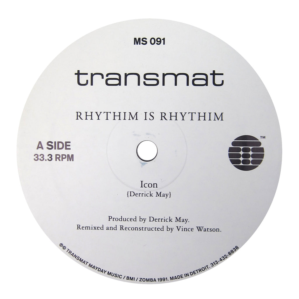 Rhythim Is Rhythim: Icon / Kao-Tic Harmony (Derrick May, Vince Watson ...