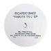 Ricardo Baez: Tribute To L (Eli Escobar) Vinyl 12"