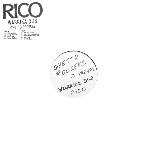 Rico Rodriguez: Wareika Dubs LP